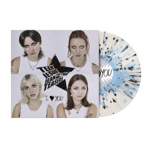 Teen Jesus And The Jean Teasers - I Love You LP - Cloudy Clear Black & Blue Splatter Vinyl