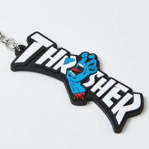 Thrasher x Santa Cruz Screaming Hand Keyring