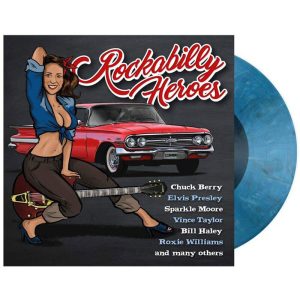RSD 2024 Various Artists - Rockabilly Heroes LP - Blue Vinyl