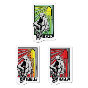 H-Street Matt Hensley Stained Glass Sticker