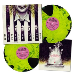 Various - Beetlejuice Beetlejuice Soundtrack (Neon Green / Black Vinyl) 2LP