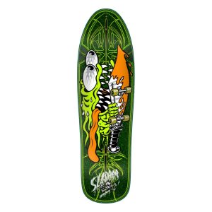 Santa Cruz Meek Green Pinstripe Slasher 9.23" Deck