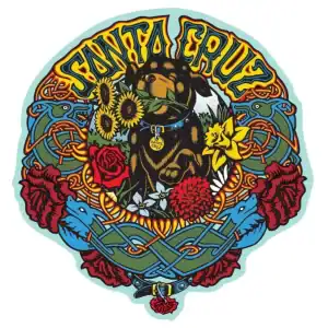 Santa Cruz Dressen Mash Up 11cm Sticker