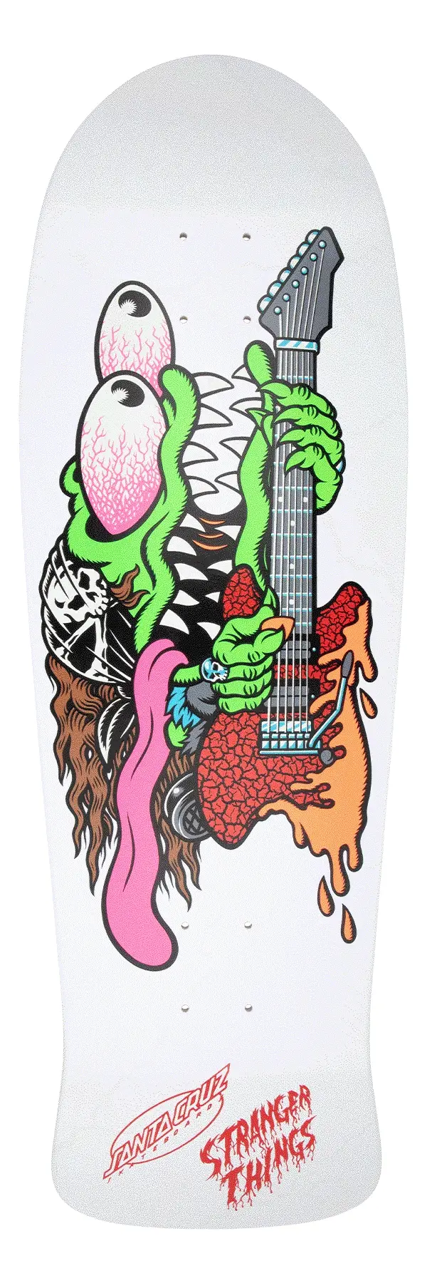 Santa Cruz x Stranger Things Meek Eddie Slasher Reveal 10.1" Deck