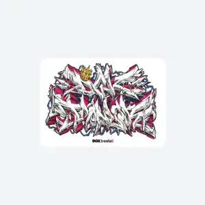 DGK x Ironlak Volts Sticker