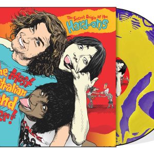 HARD-ONS - The Most Australian Band Ever! LP - Purple & Yellow Smash Vinyl