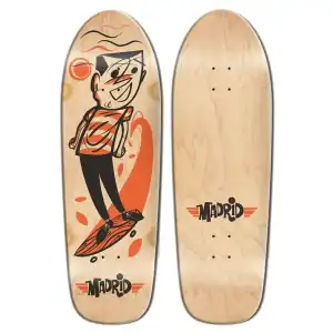 Madrid x Mike Guerrero Natural Orange Striped 10.0" Deck