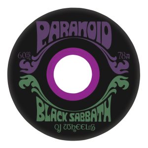 OJ x Black Sabbath Paranoid Super Juice 60mm 78a Skateboard Wheels