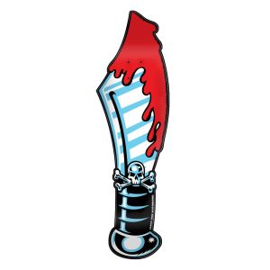 Santa Cruz Keith Meek Slasher Sword Freaks 9.4" Deck - PRE-ORDER