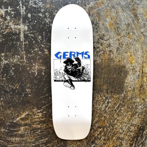 The Germs 'Fleetwood' Old School Shape 10.0" Deck