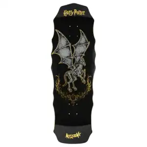 Welcome x Harry Potter Thestral On Widow Black Gold Foil 10.0" Deck